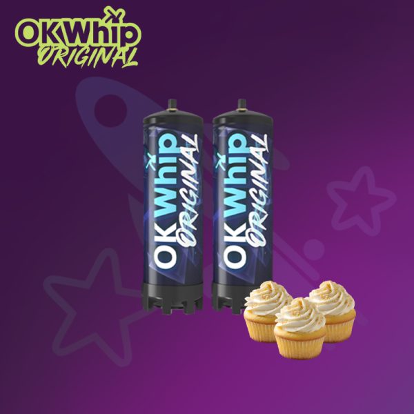 2.2L Whipped Cream Chargers Nitrous Oxide N2O 1364G OKwhip