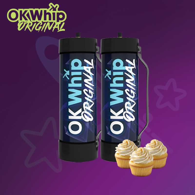 3.3L Whipped Cream Chargers Nitrous Oxide N2O 2000g OKwhip - Image 1