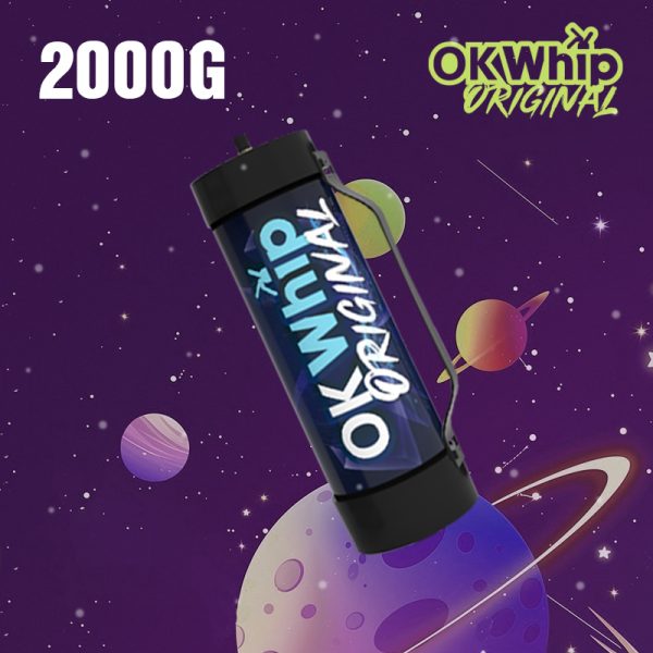 3.3L Whipped Cream Chargers Nitrous Oxide N2O 2000g OKwhip