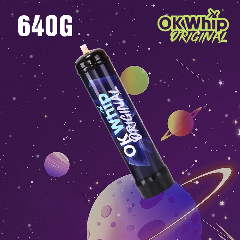0.95L Whipped Cream Chargers Nitrous Oxide N2O 640G OKwhip - Image 5